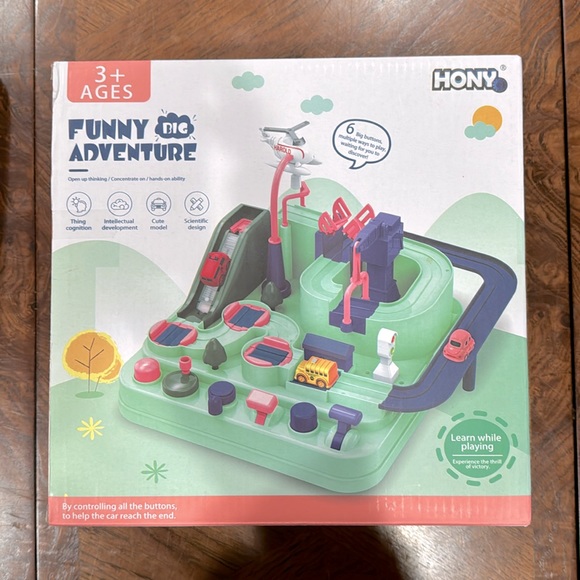 HONY Pre School Mechanical Structure Kids Race Track Car Adventure Toys - Picture 1 of 4